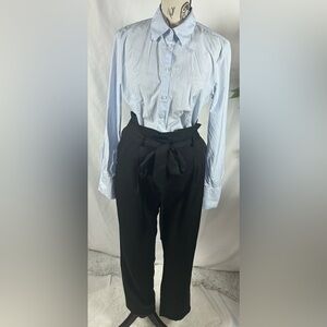 Hugo Boss Striped White and Blur Shirt